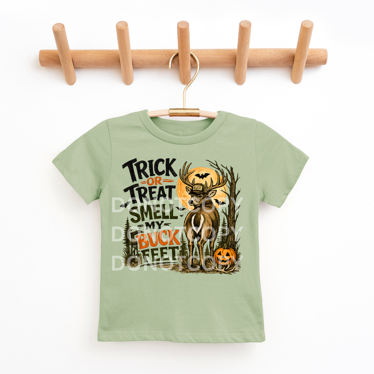 Trick or treat smell my buck feet (CSG) DTF Transfer