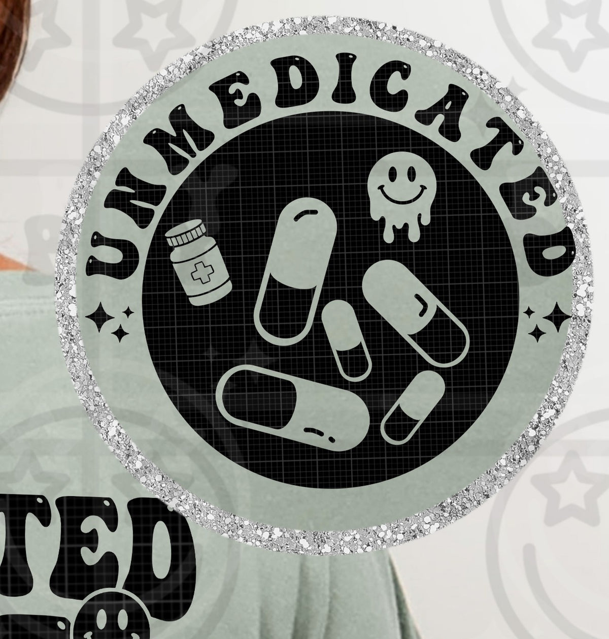 Unmedicated POCKET HW DTF Transfer
