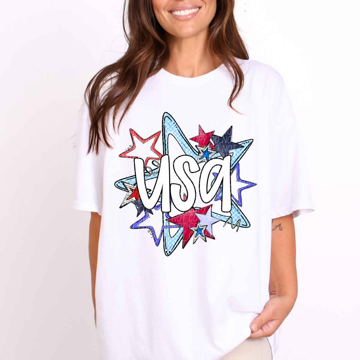 USA Stars (CITY) DTF transfer