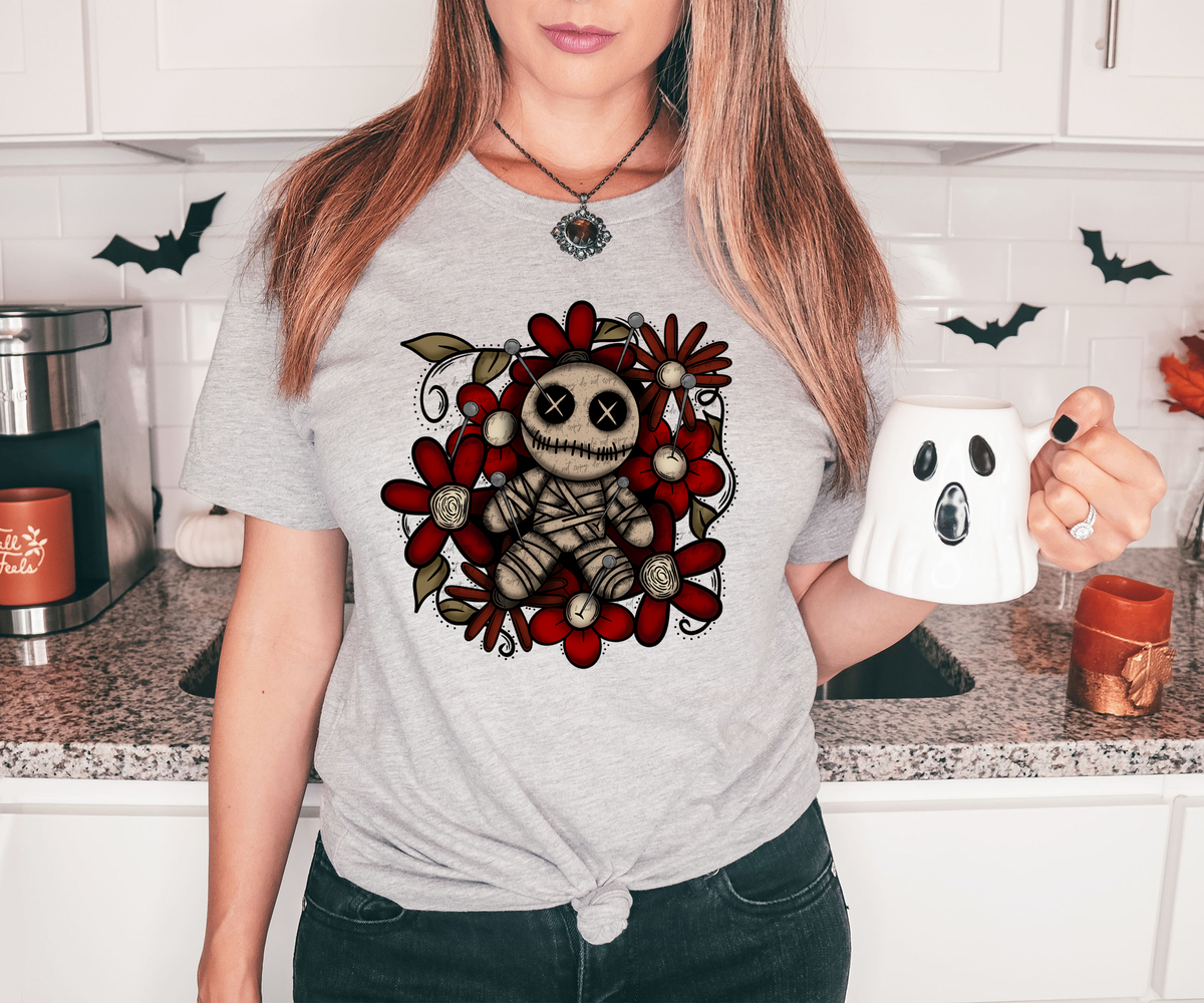 Voodoo Doll Floral 46056 DTF transfer