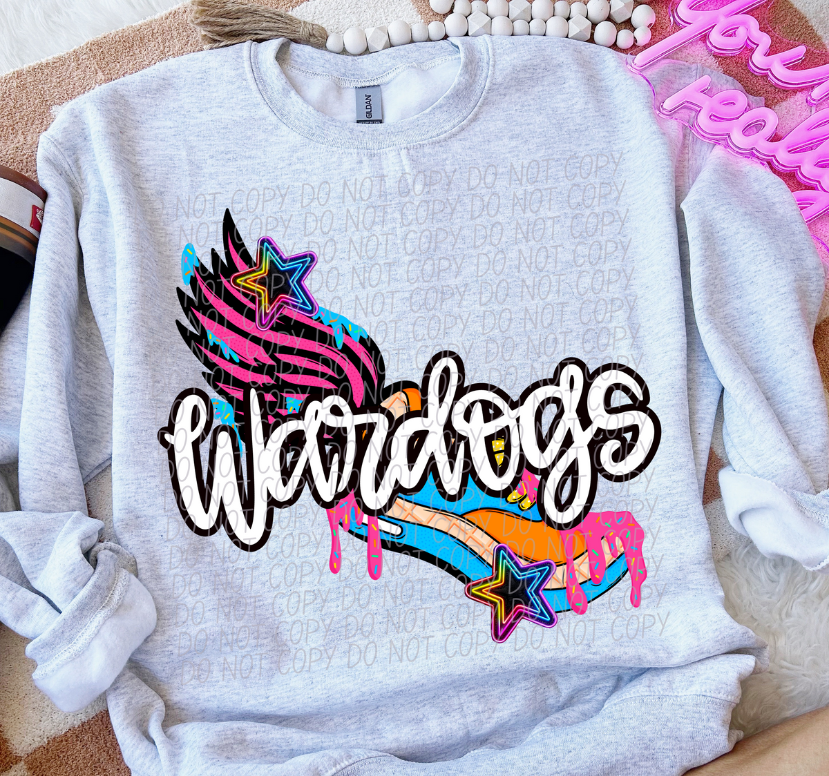 Wardogs Drip Track (City) 103021 DTF transfer