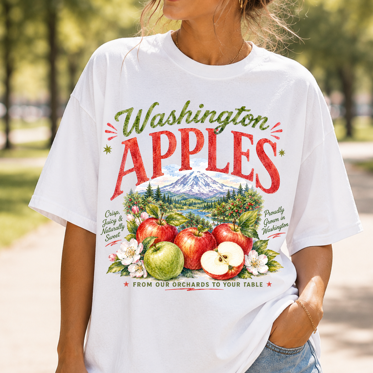 Washington Apples (Parker) DTF Transfer