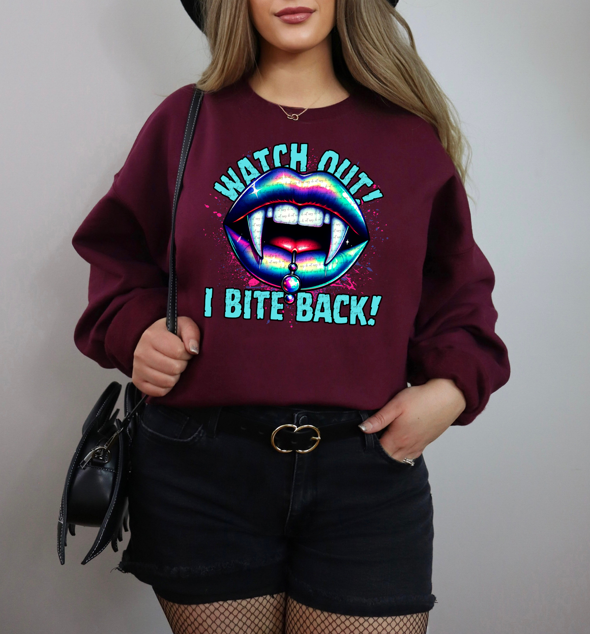 Watch Out I Bite Back 42691 DTF transfer