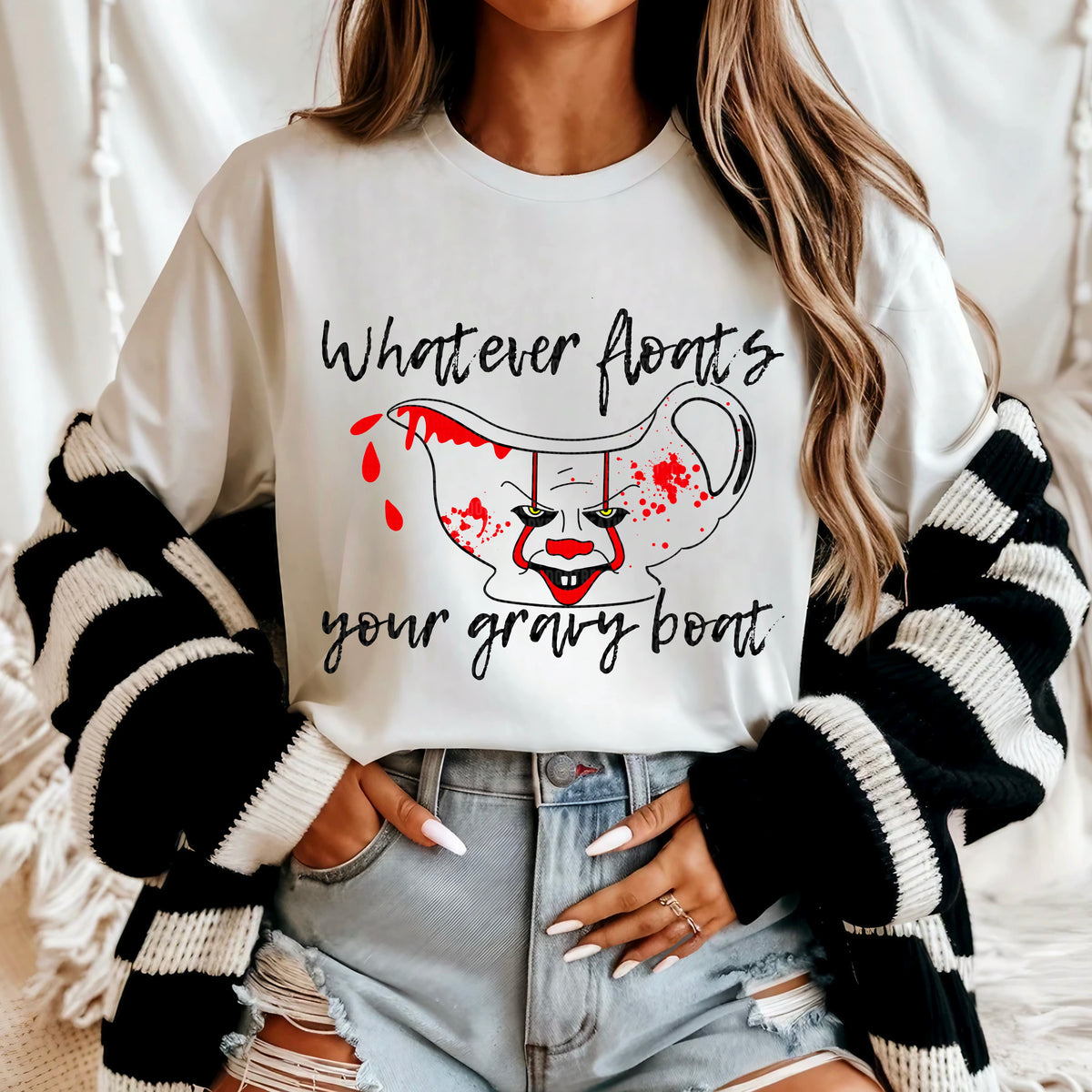 Whatever floats your gravy boat 104263 DTF transfer