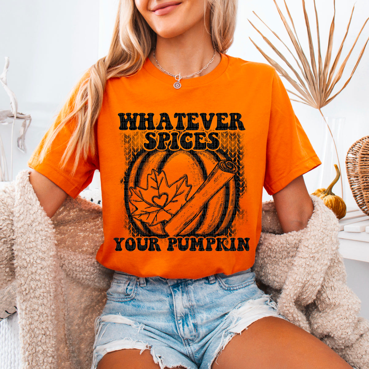 Whatever spices your pumpkin 104264 DTF transfer
