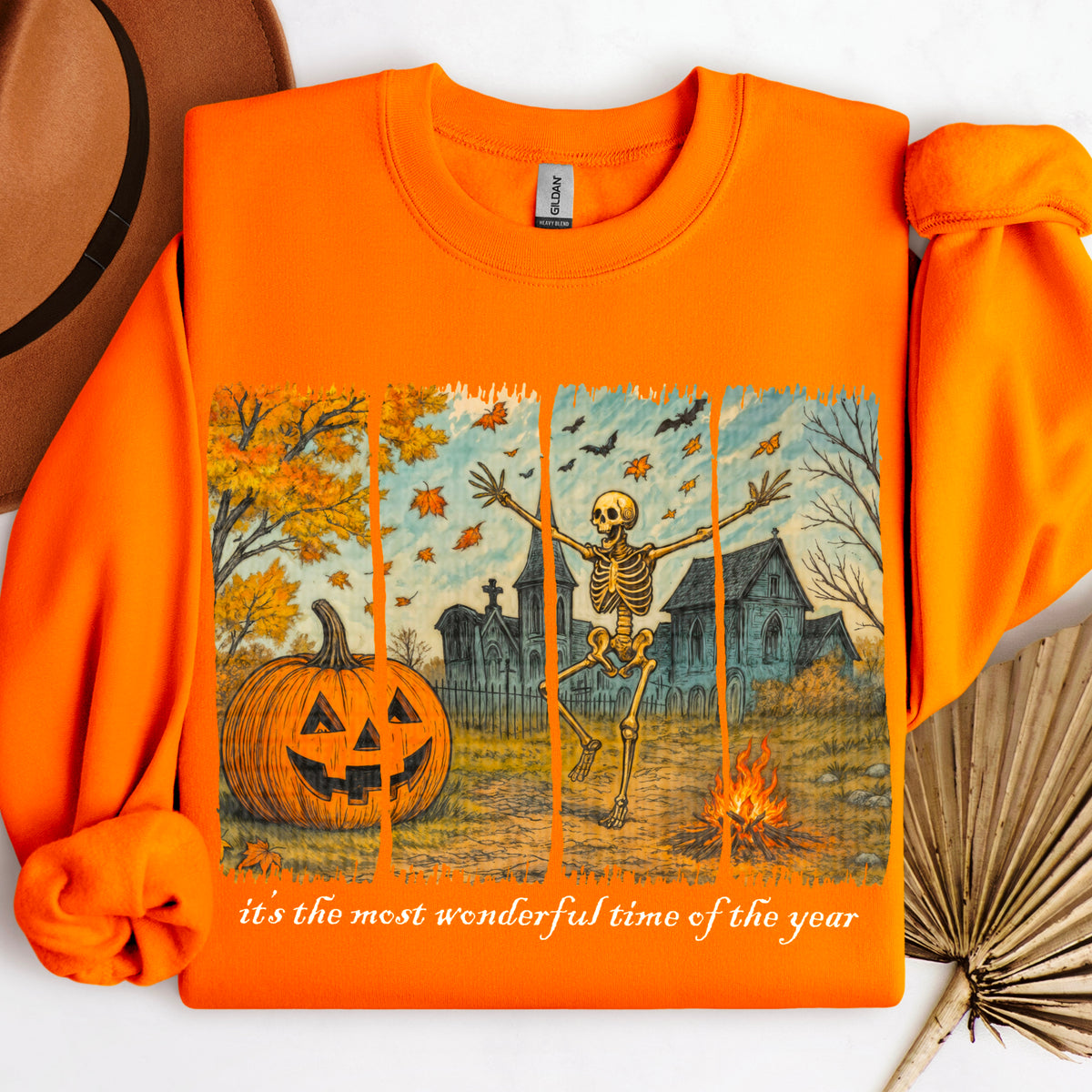 It's The Most Wonderful Time Of The Year White Font 111286 DTF transfer