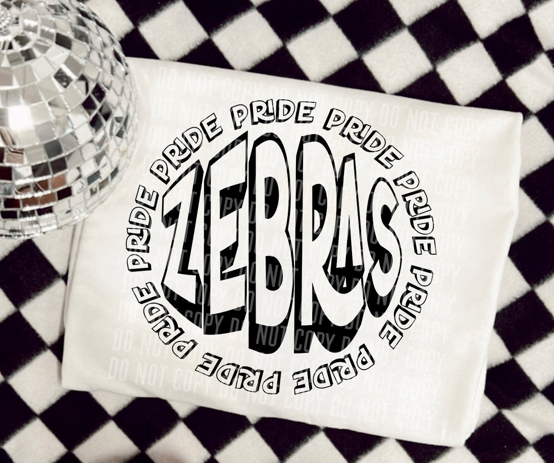 Zabras Pride Circle Mascots (Caplinger) DTF transfer