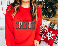 Christmas Spirit Activate (Multi Color Font) 267 DTF TRANSFER