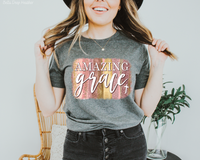 Amazing Grace Pink Brushstroke 192 DTF TRANSFER