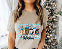 Chillin' With My Snowmies Farm Animals (Black Font) 8721 DTF TRANSFER