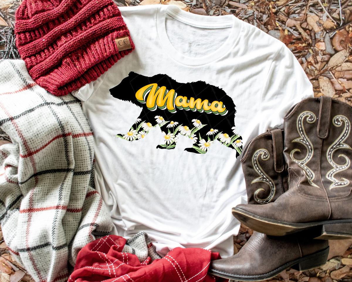 Mama Bear Daisy's 112705 DTF TRANSFER