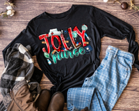 Jolly Nurse (Red Teal Font) 8498 DTF TRANSFER