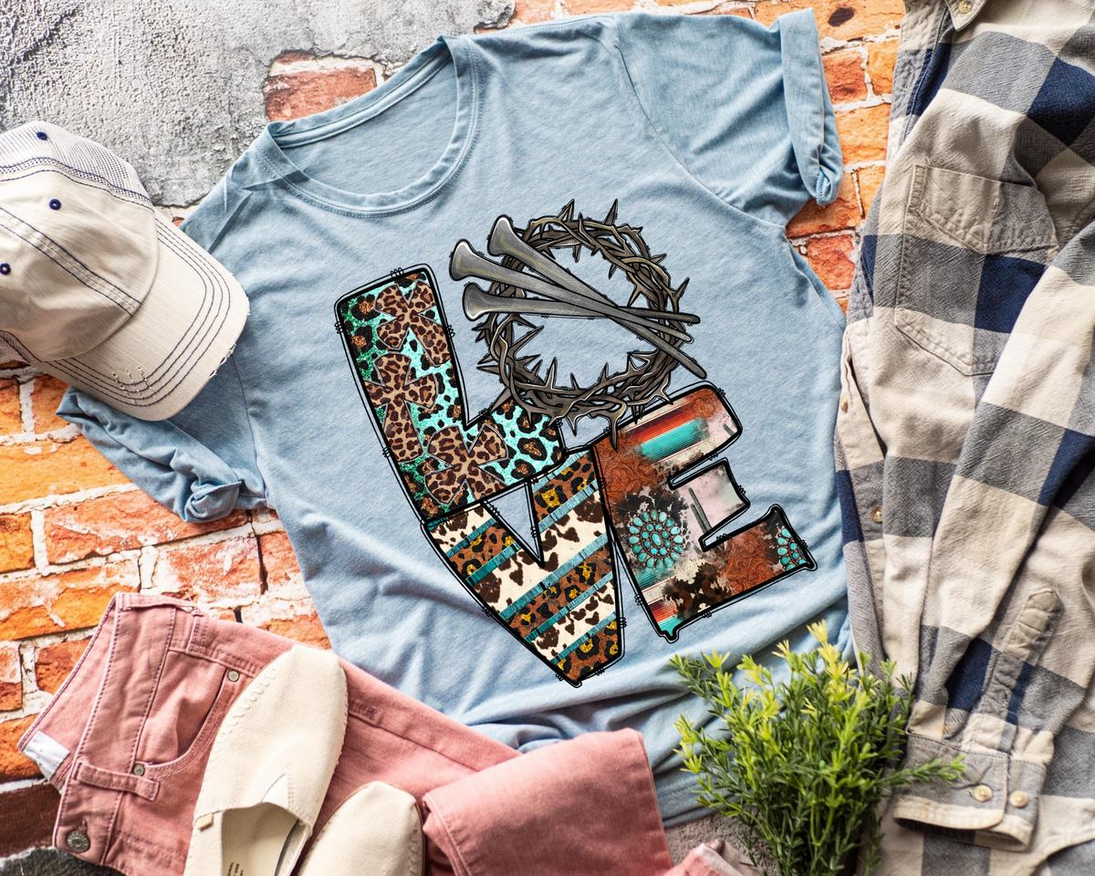 Love Crown Of Thorns 112614 DTF TRANSFER