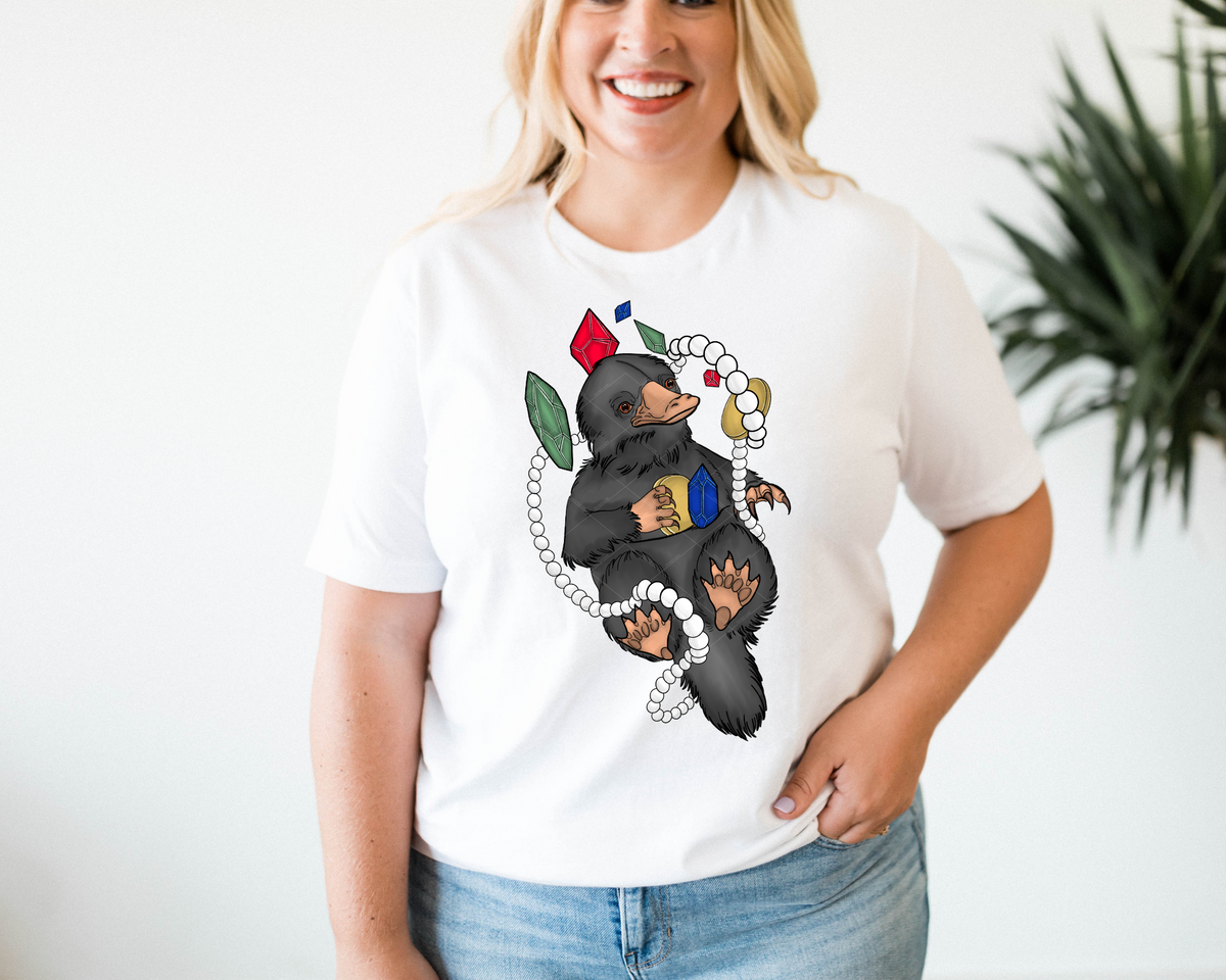 HP Niffler Platypus Gems (No Font) 112545 DTF TRANSFER