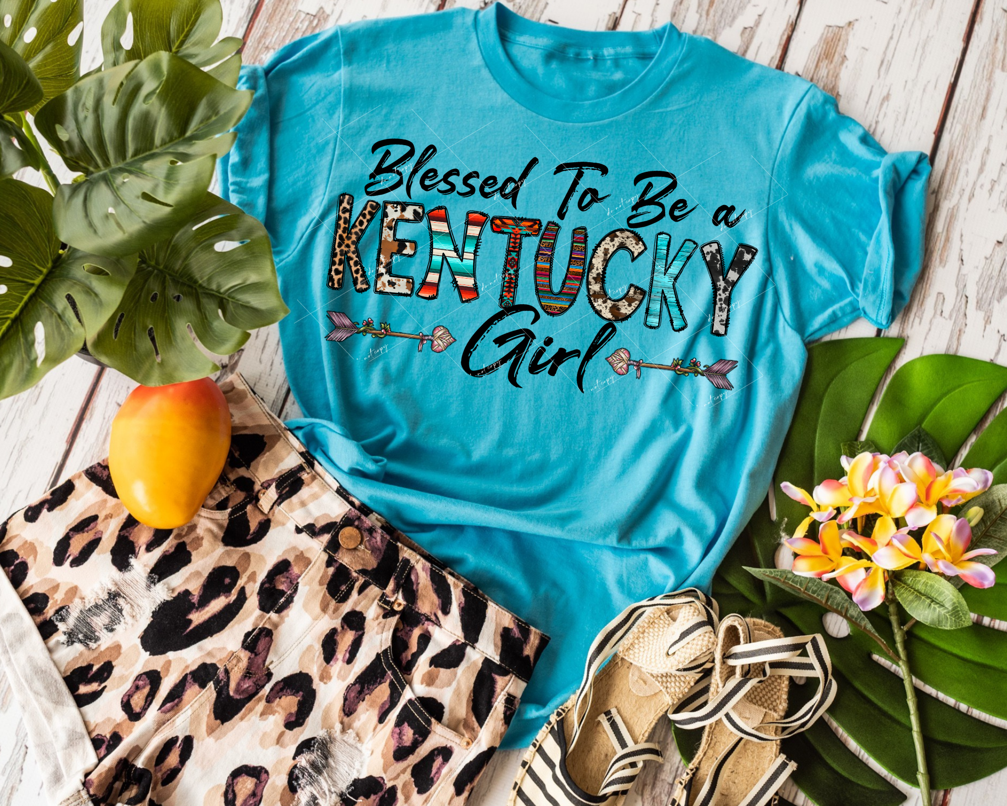 Blessed To Be a Kentucky Girl (black marker lettering, block lettering ...