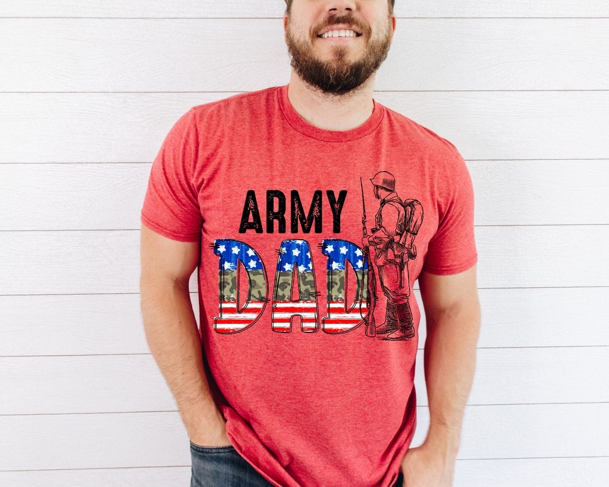Army Dad 196 DTF TRANSFER