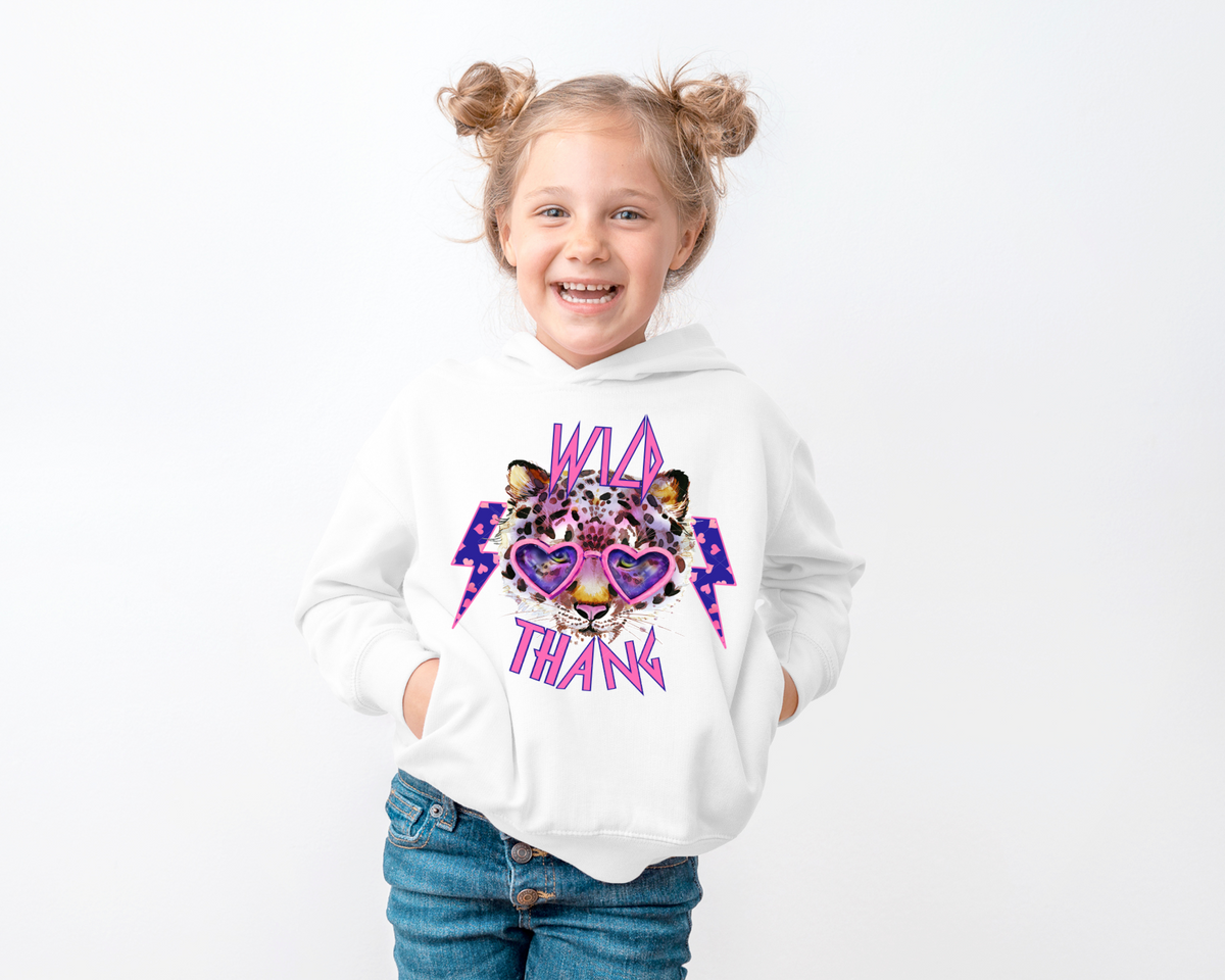 Wild Thang Tiger Pink Glasses 68772 DTF TRANSFER