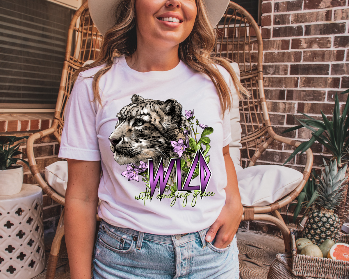 Wild With Amazing Grace 68771 DTF TRANSFER