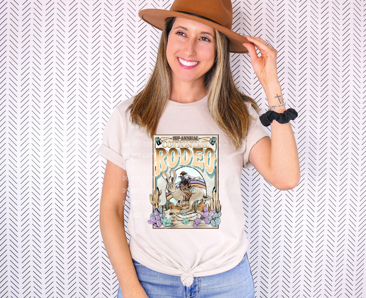 First annual cottontail rodeo western 111988 DTF transfer