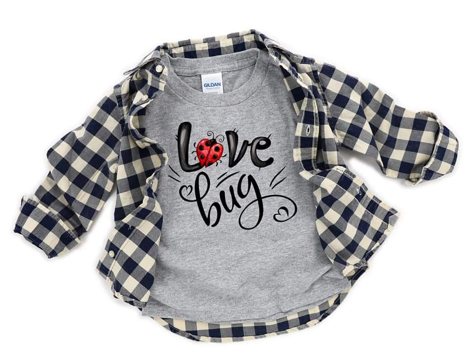 INFANT Love Bug HIGH HEAT screen print transfer