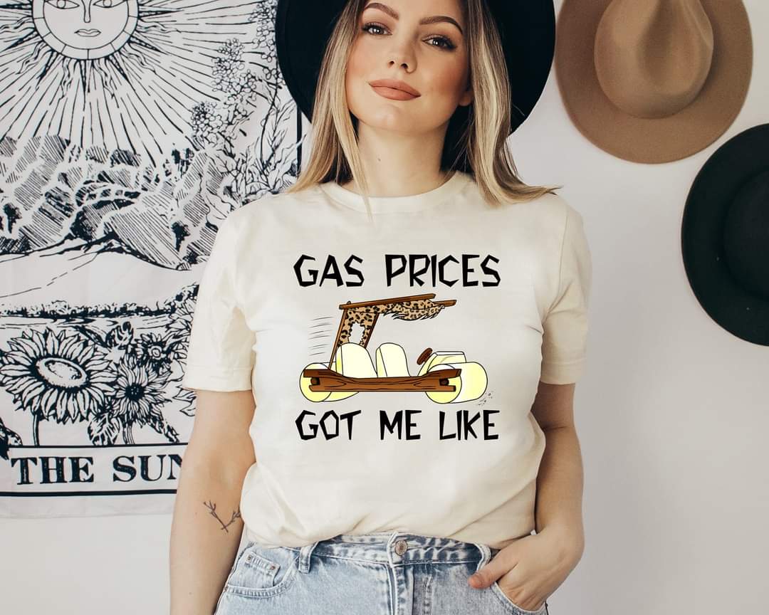 Gas prices got me like HIGH HEAT screen print transfer