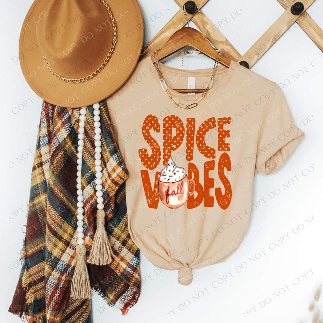 Spice vibes (fall) 771 DTF TRANSFER