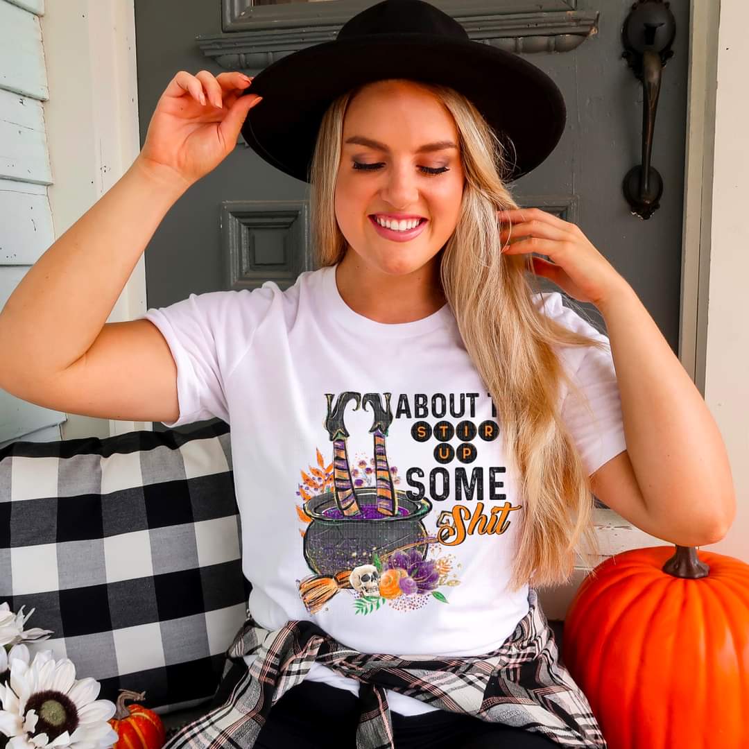 About to stir up some shit 112162 DTF TRANSFER