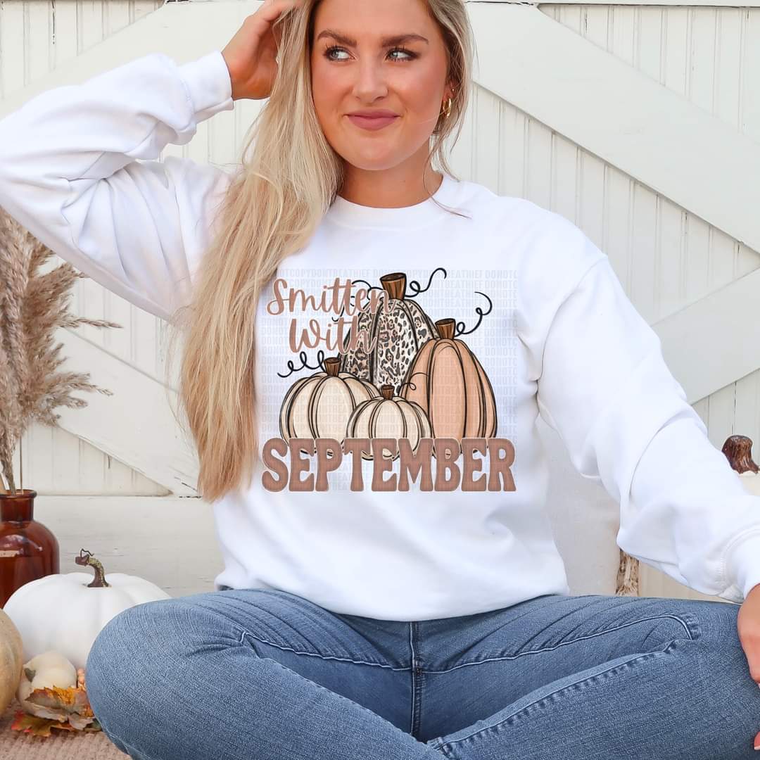 Smitten with September 112084 DTF TRANSFER