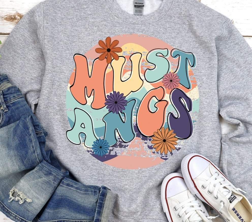 Mustangs Boho 112239 DTF TRANSFER