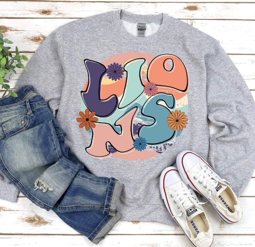 Lions boho 112238 DTF TRANSFER