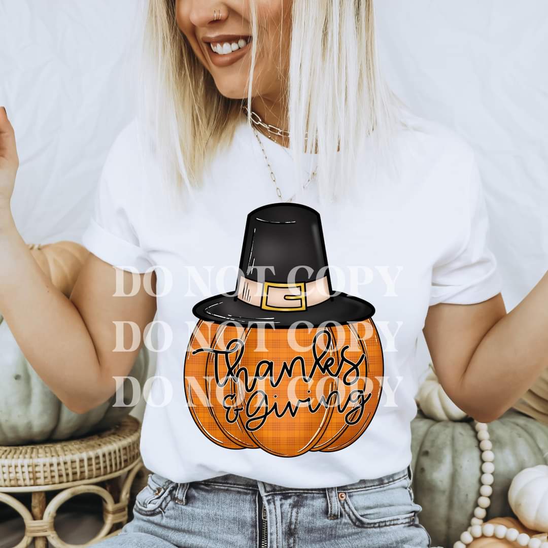 Thanks & Giving 112228 DTF TRANSFER