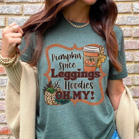 Pumpkin spice leggings & hoodies Oh My! 130 DTF TRANSFER