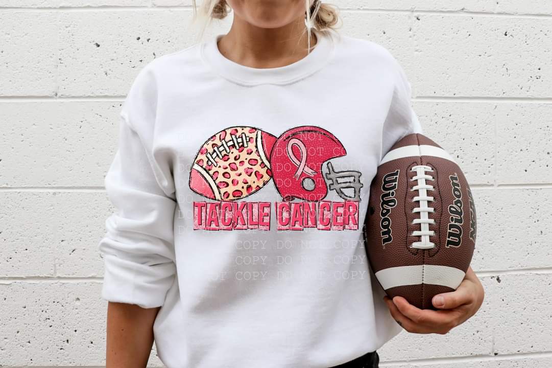 Tackle cancer 112188 DTF transfer
