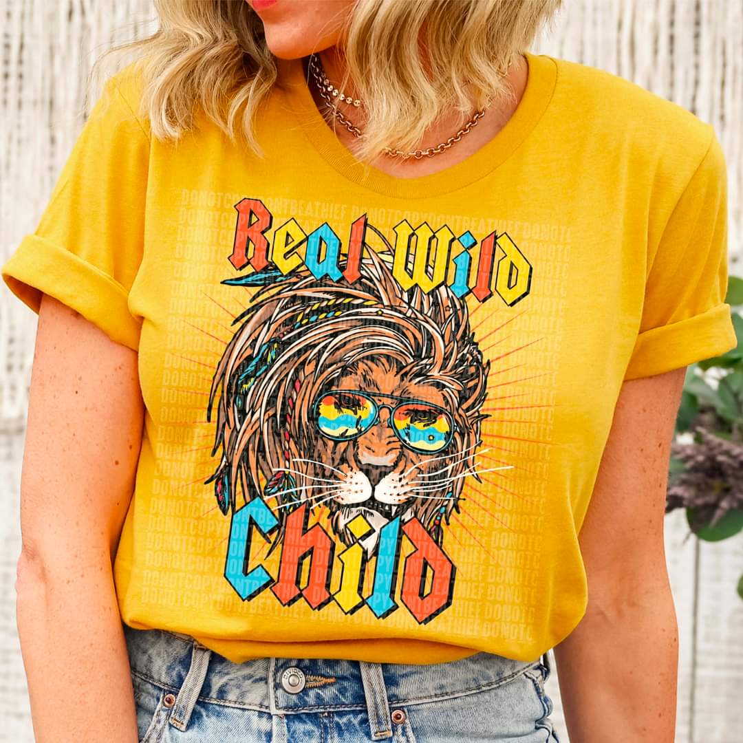 Real wild child 112790 DTF TRANSFER