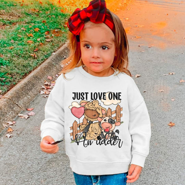 Just love one an udder 112786 DTF TRANSFER