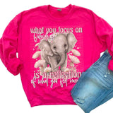 What you focus on outside is a reflection of what you feel inside elephant DTF TRANSFER