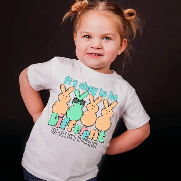 It's okay to be different you were born to stand out PEEPS DTF Transfer