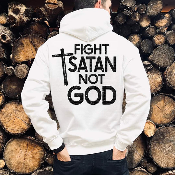 Fight satan not God DTF Transfer