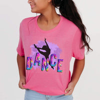 Dance colorful DTF transfer