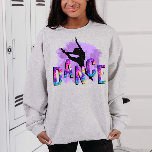 Dance colorful DTF transfer