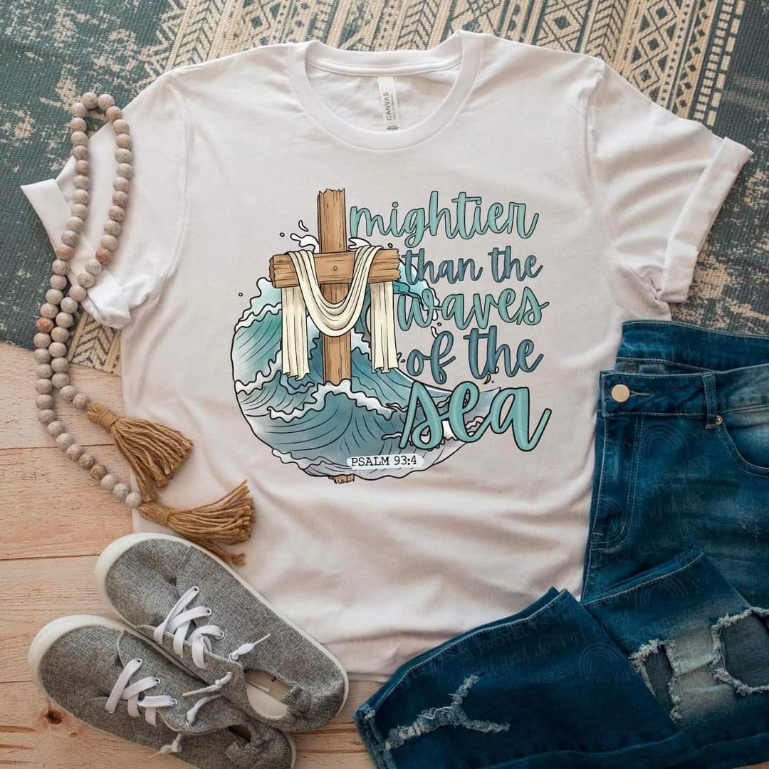 Mightier than the waves of the sea 11737 DTF transfer