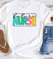 Future nurse with Frame 8147 DTF transfer