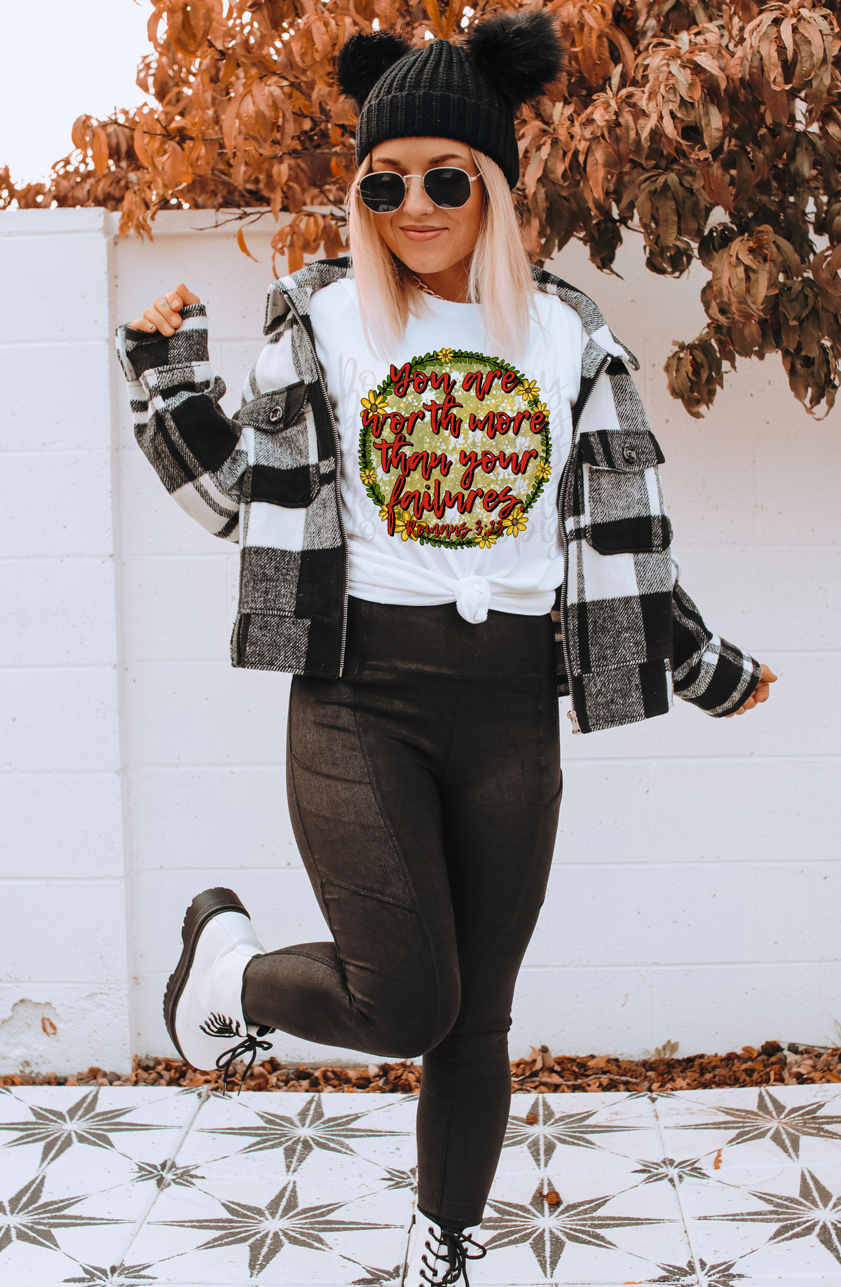 You are worth more than your failures circle 112351 DTF TRANSFER