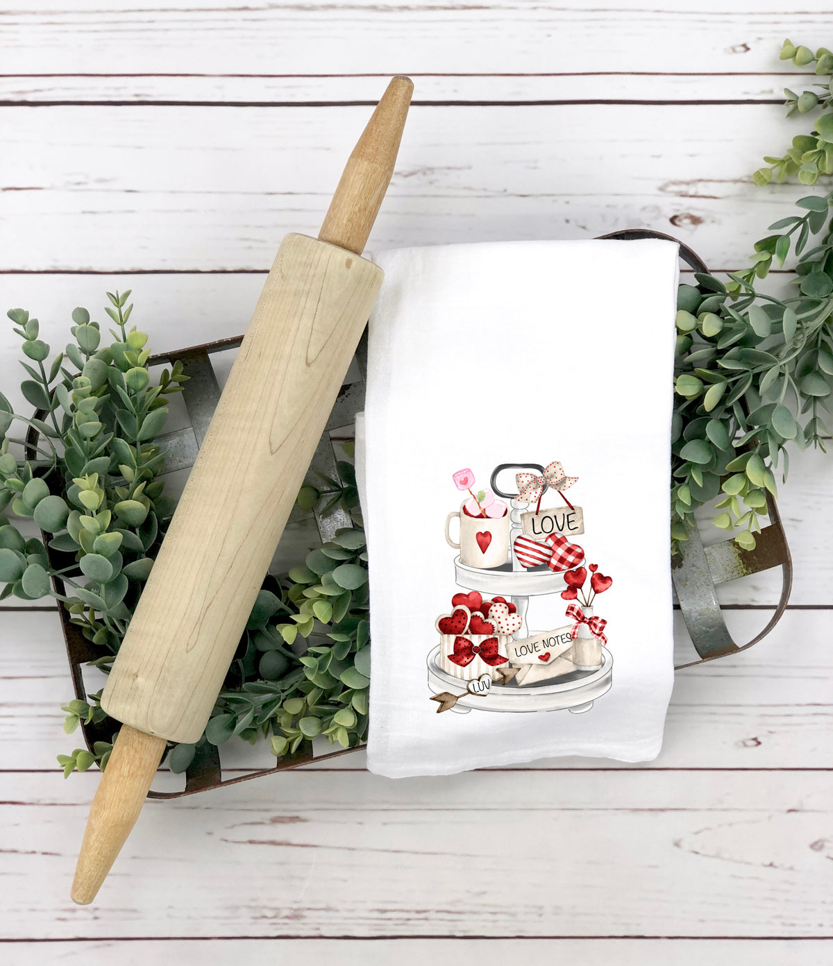 Valentine's day tier 4" HIGH HEAT screen print transfer