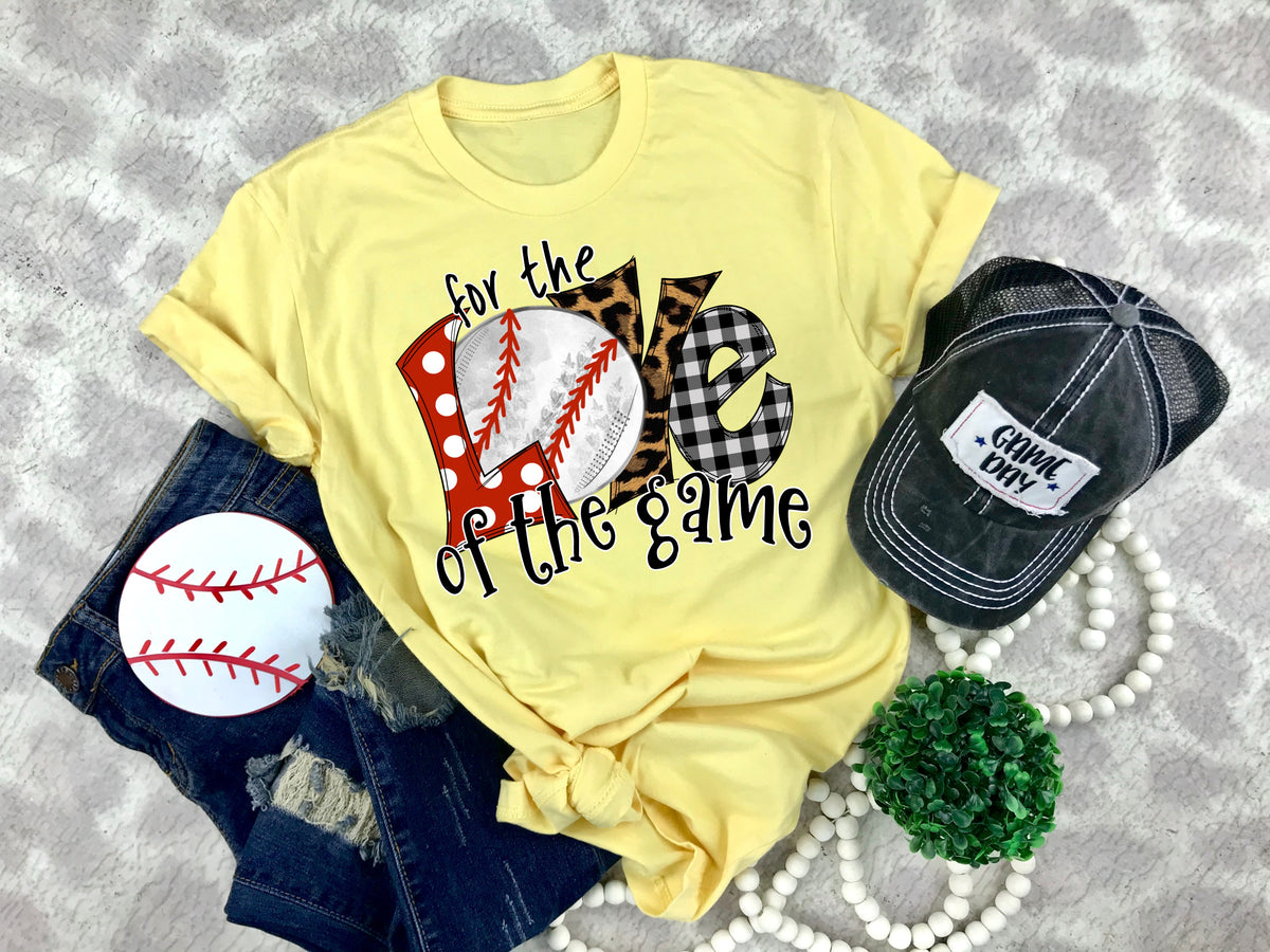 BASEBALL ⚾️  For the love of the game HIGH HEAT screen print transfer