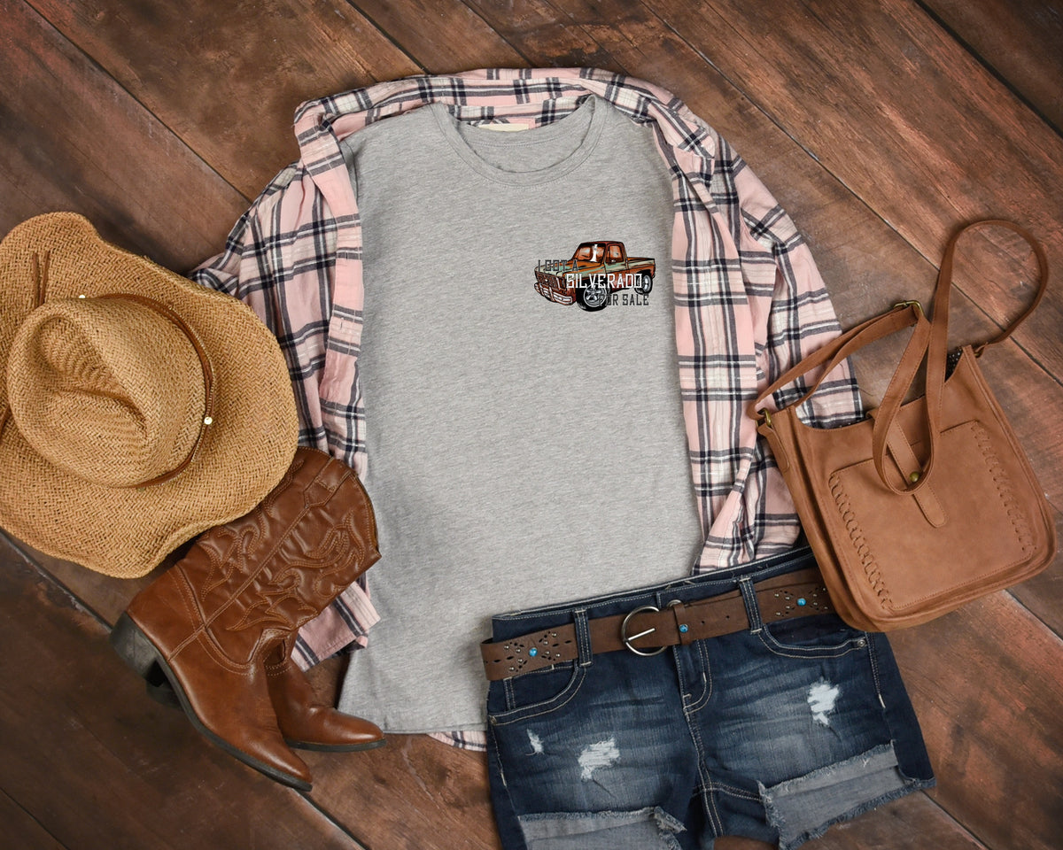 I got a Silverado for sale KOOZIE 3.5" ON LONGEST SIDE HIGH HEAT screen print transfer