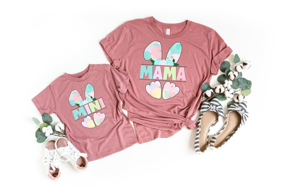 Mini bunny HIGH HEAT screen print transfer