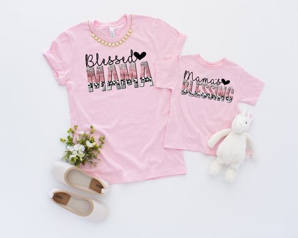 YOUTH Mama's blessing (with heart)HIGH HEAT screen print transfer