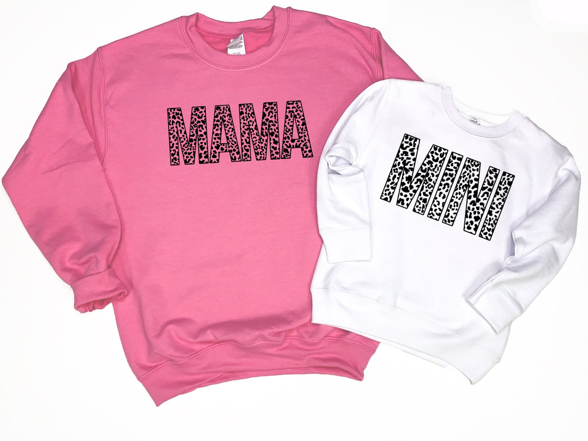 Leopard MINI YOUTH screen print transfer