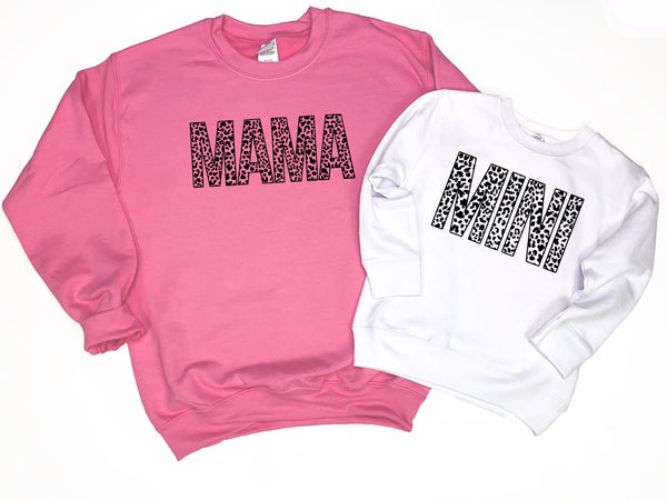 Leopard MINI YOUTH screen print transfer